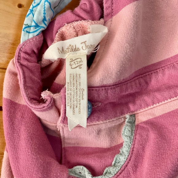 Matilda Jane World Traveler Overalls Infant Girls Size 6-12 months - Picture 9 of 9